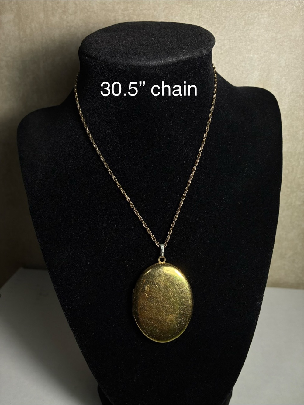 1/20 12K Gold Filled Rope Chain Necklace 30.5” long